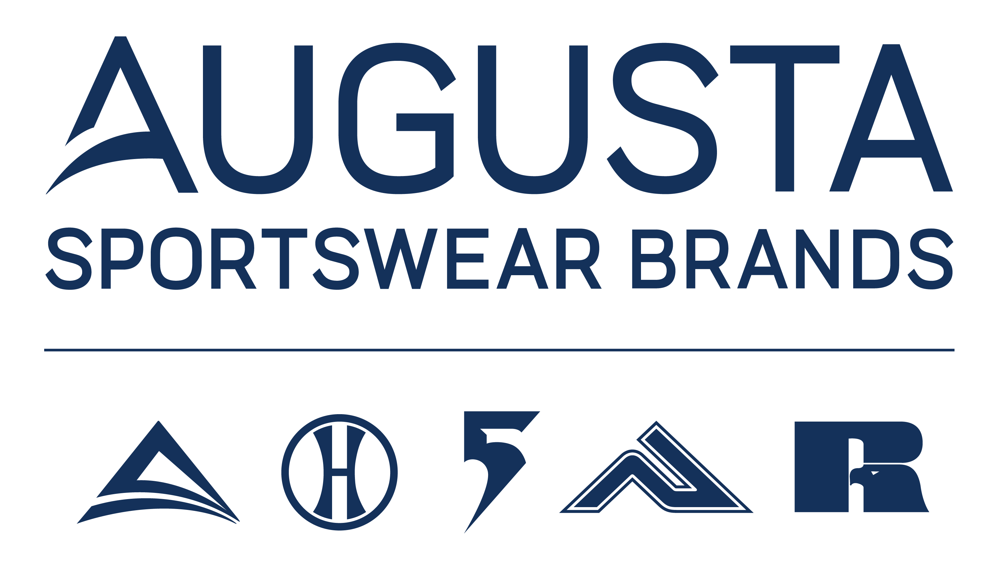 AugustaSportswearBrands_Stacked_withIcons_Navy